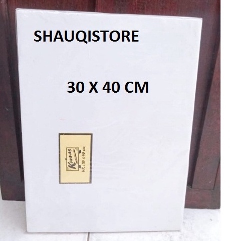

6.6 Promo Brand Kanvas Lukis Ukuran 30 x 40 / kanvas Polos