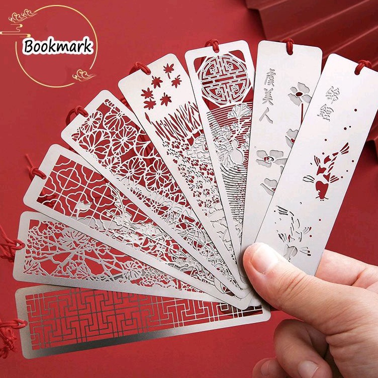 

Pesan cepat Pembatas Buku Gaya Cina Klasik Desain Hollow Bahan Metal Tali Simpul