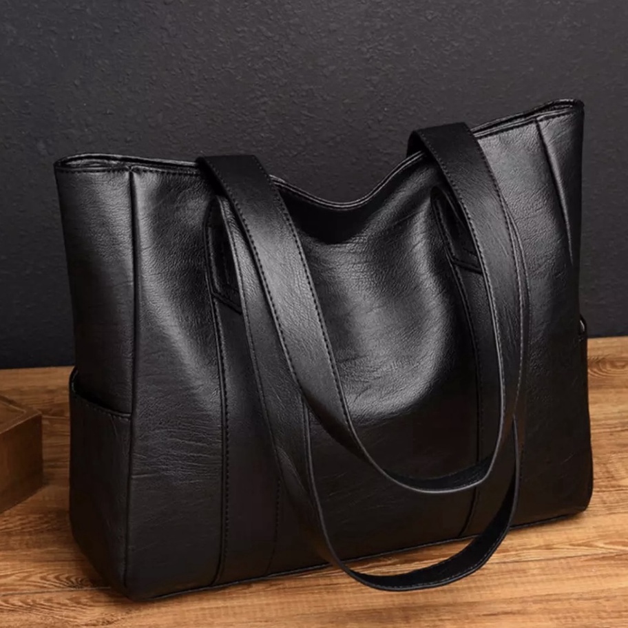 HARGA GROSIR Tas Tote bag Wanita Kulit Kapasitas Besar - Totebag Kulit - Tas Wanita - Tas Wanita Kek