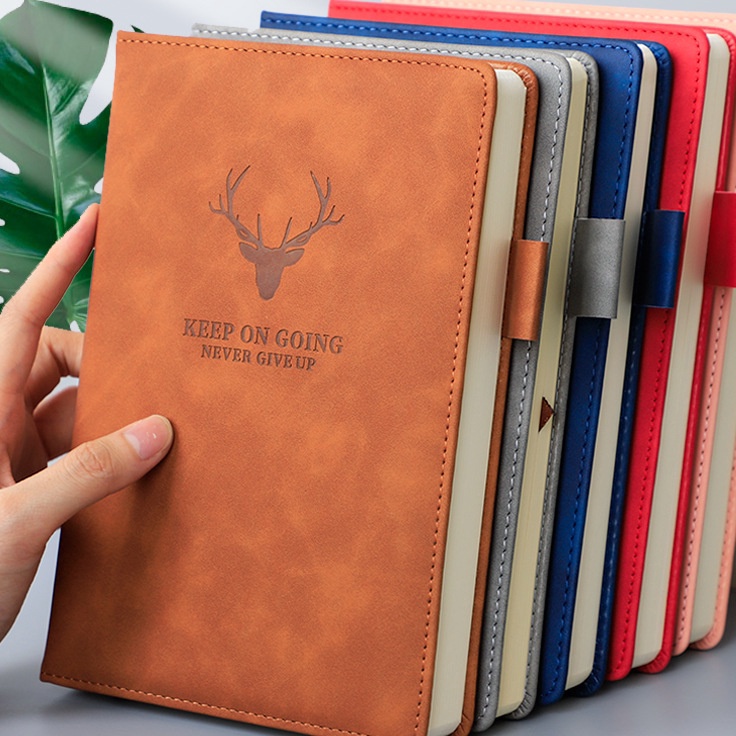 

WYWT2849 Buku Agenda Catatan Kerja Meeting Planner NoteBook Notepad Diary Binder Cover Kulit A5