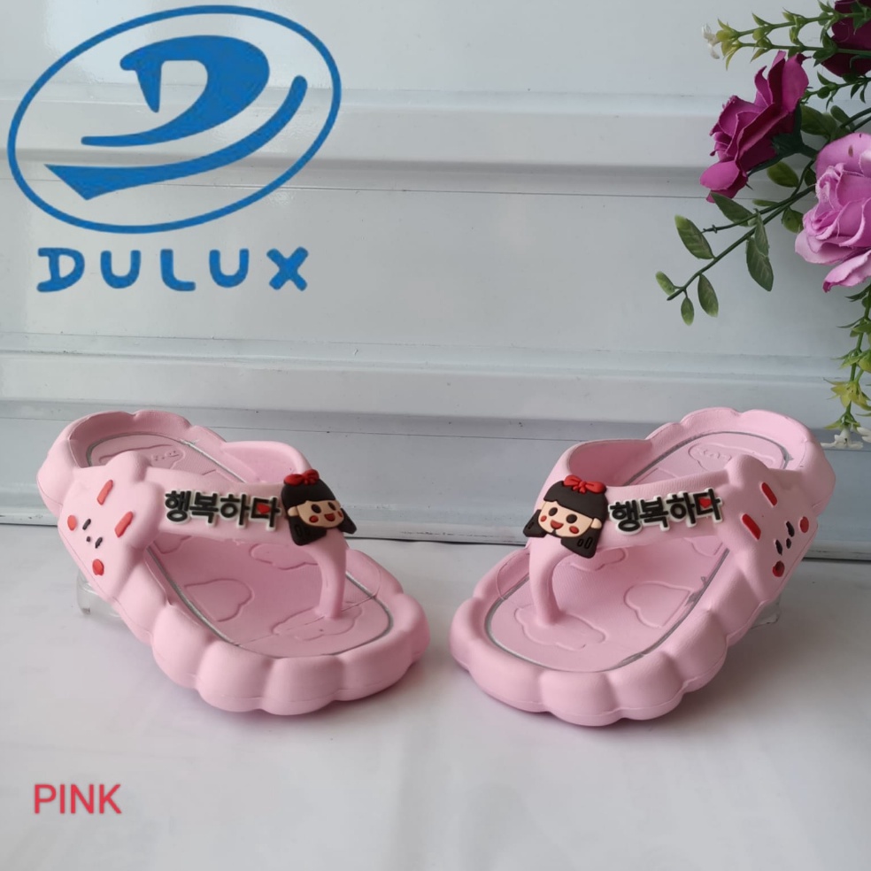 DQCP3295  gos DULUX 526DC Sandal Jepit Anak Perempuan Model Japit KOREA Style Sandal Anak Perempuan 