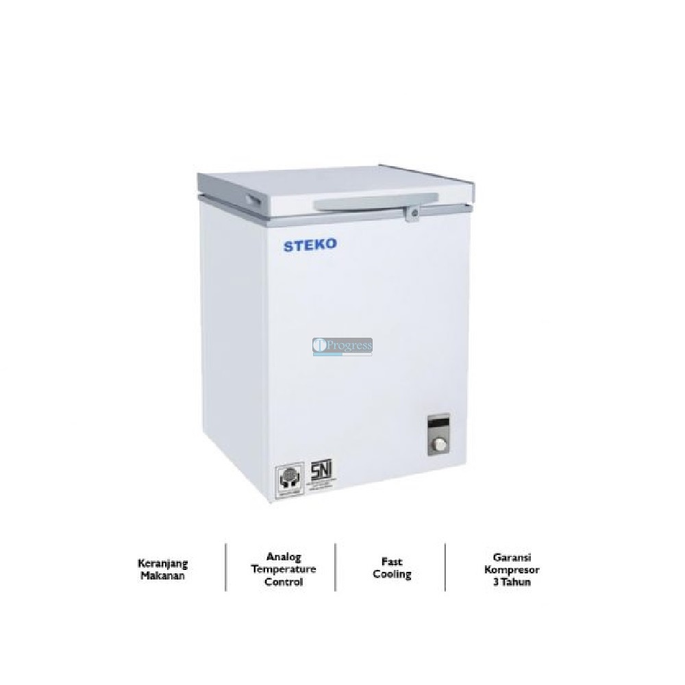 Chest Freezer Steko 100Lt Bf110/ Bf-110 Garansi Res
