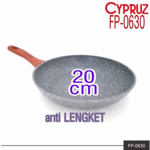✅KLH✅ Fp-0630 Cypruz Fry Pan Marble Wajan Penggorengan 20 Cm 20Cm Fp0630 LIMITED