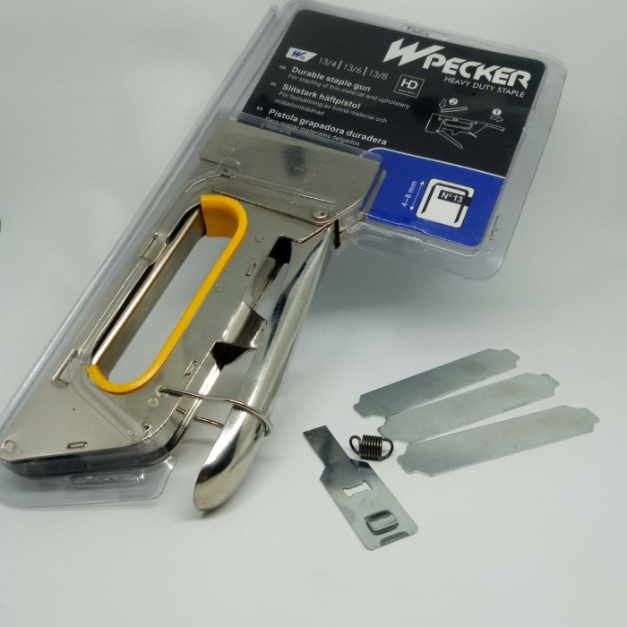 

Terlaris Wpecker Guntacker Alat Staples Tembak Stapler Gun Manual 13/8 13/6