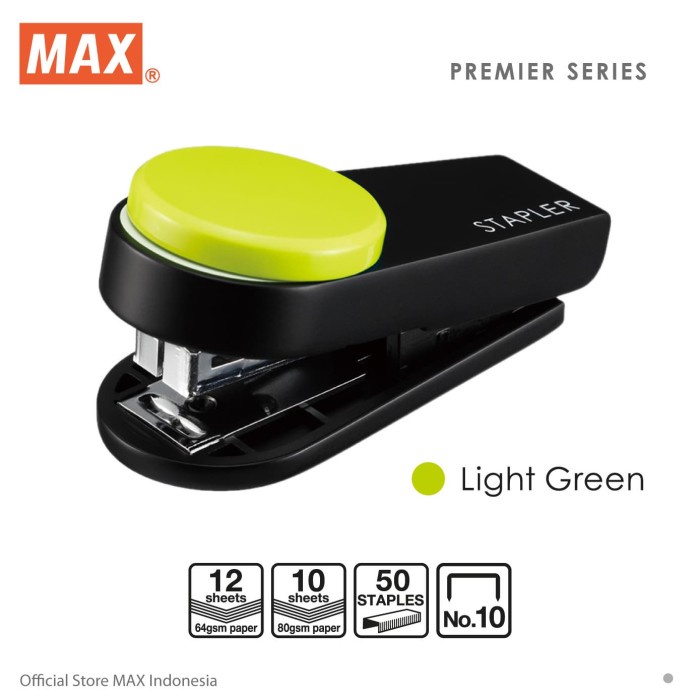 

Terlaris Max Stapler Hd-10Xs (Mini Stapler) Light Green