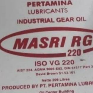 Big Sale Oli Pertamina Masri Rg 220 Pelumas 209Liter Murah 348