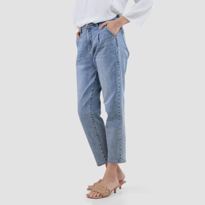 Mississippi Celana Denim Panjang Wanita I31000055M Biru