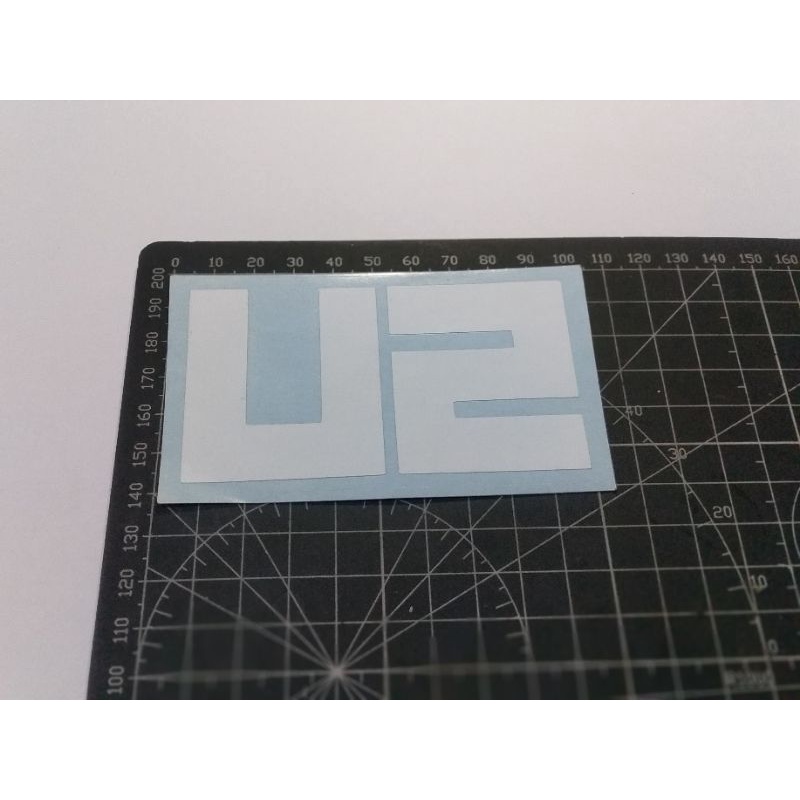 

cutting stiker u2