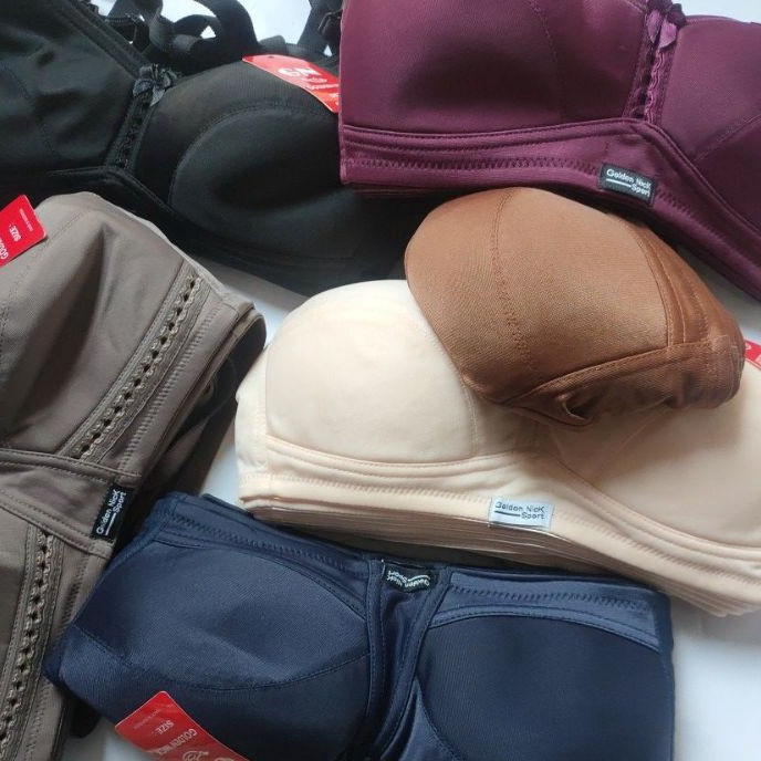 Promo ORIGINAL BH GOLDEN NICK BH Sport Bra Golden Nick tanpa busa tanpa kawat.