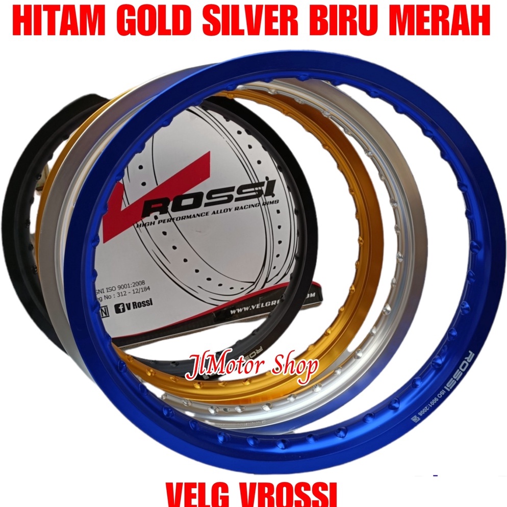 LARIS MANIS SATU PELEK VELG ROSSI 140 160 185 215 250 300 RING 14 ATAU RING 17 - PELEK VELG VROSSI V