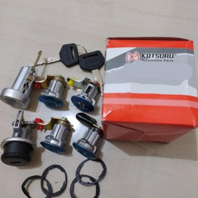 """] kunci kontak set kunci pintu bagasi / laci kijang super grand 5k kf52