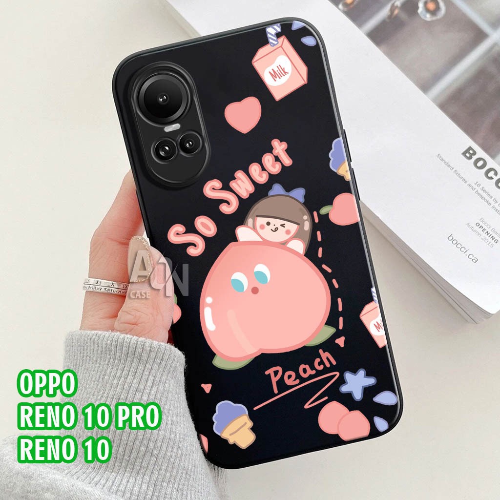 Soft Case Oppo Reno 10 5G Oppo Reno 10 PRO 5G Oppo Reno 10 PRO + 5G -CASE MOTIF POWERPUF -BISA COD