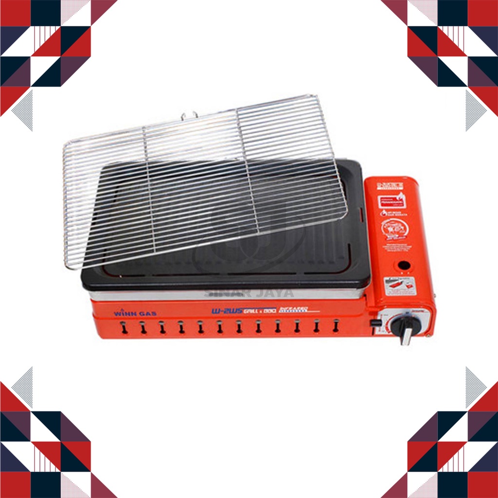 Kompor portable / Kompor BBQ / Kompor+Grill BBQ W2WS Winn Gas