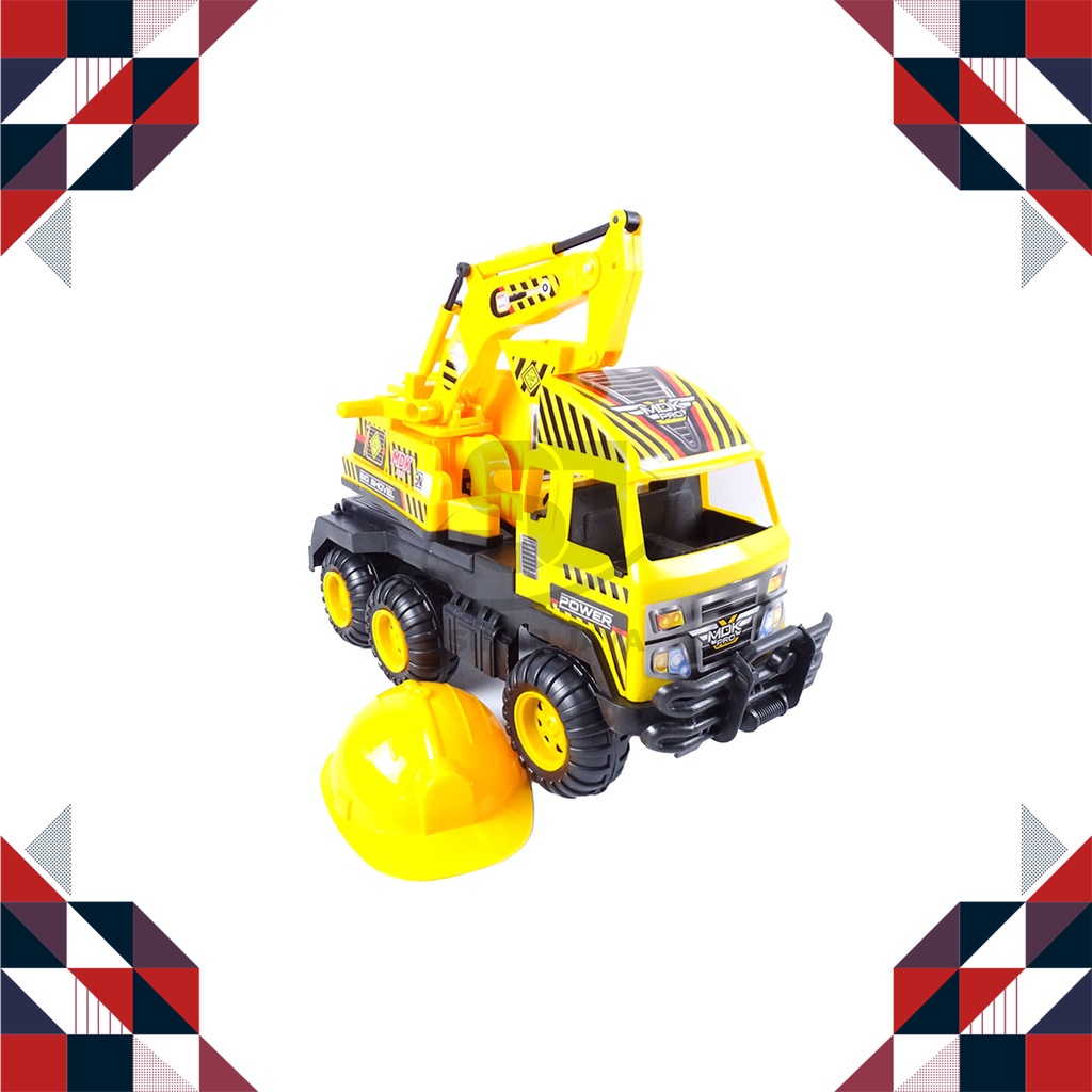 Mainan Anak Laki-Laki / Mainan Eskavator Mdk Pro SgToys