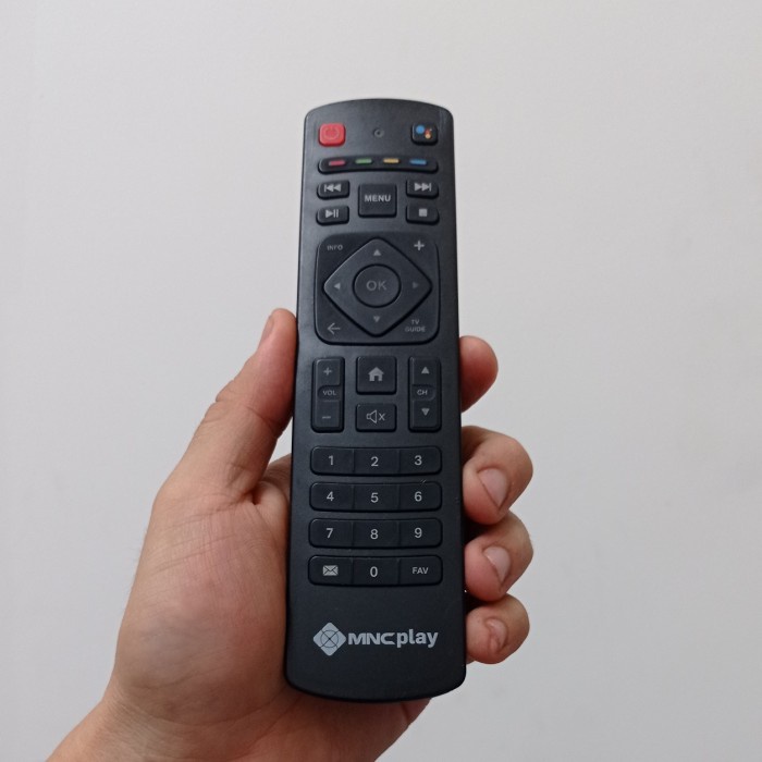Remote Remot Dekoder Original MNC Play (Google Assistant)