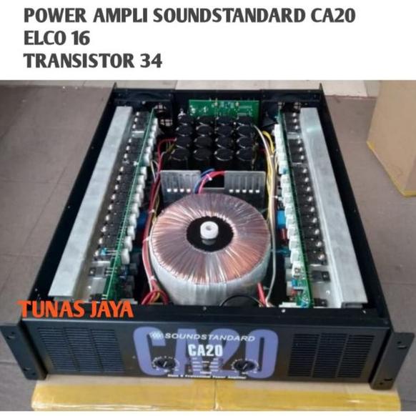 BARU POWER AMPLI SOUNDSTANDARD CA20 SOUNDSTANDARD CA 20