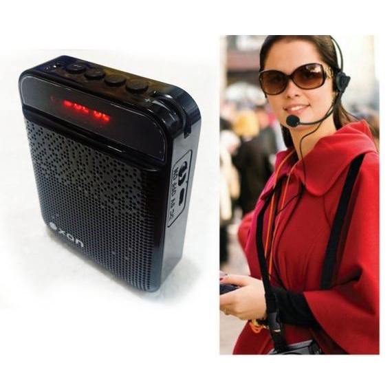 DISKON speaker pinggang ceramah pidato guru sekolah - waistband tour guide - speaker pengajian