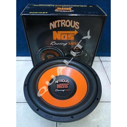 BARU SPEAKER SUBWOOFER 12 INCH ADS NITROUS NOS doublecoil 1000 watt