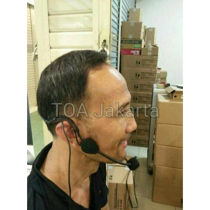 MIC HEADSET TOA ZM 370 MIK HEADSET MICROPHONE HEADSET TOA ZM 370 ASLI