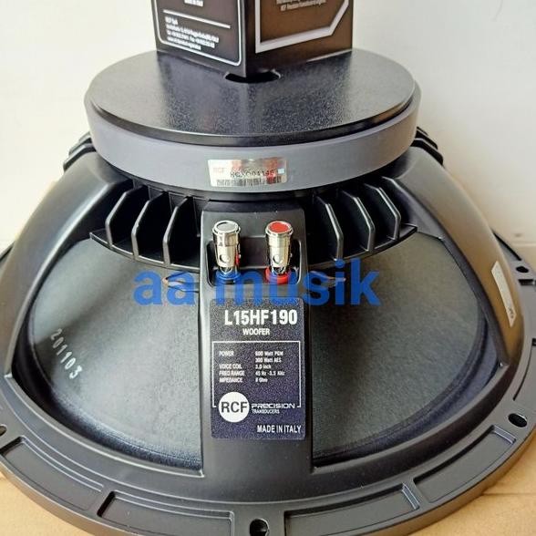 ORDER SEKARANG! SPEAKER COMPONENT RCF L15HF190 KARAKTER WOOFER 15 INCH PRODUCK TERBARU