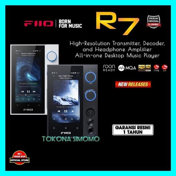 BEBAS ONGKIR Fiio R7 All in One Desktop Hi-Res Digital Audio Player / DAP OriginalFiio R7 All in One