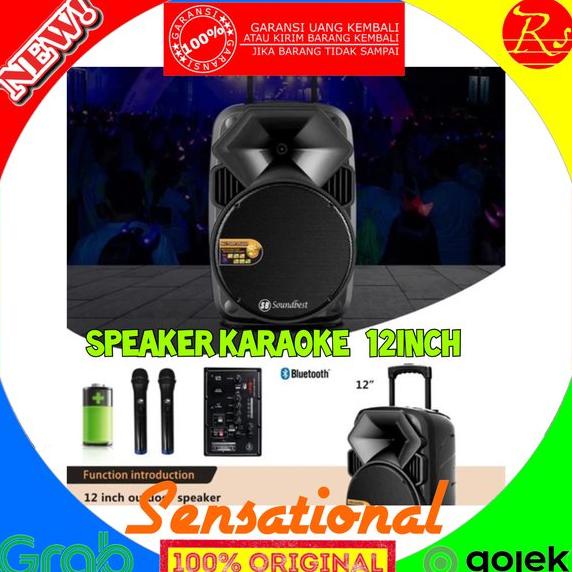 Speaker portable soundbest ft12 12inch original
