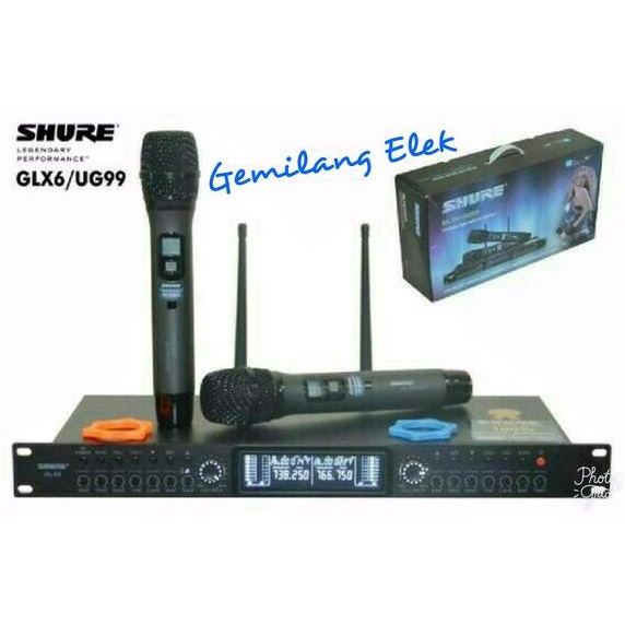 Mic Wireless SHURE GLX6 UG99