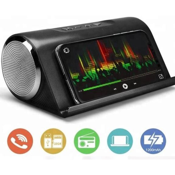 Speaker Bluetooth Portable LP-V9 Wireless Speaker with Stand