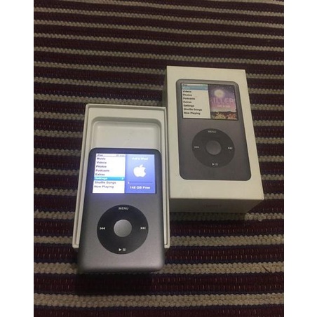 Ipod classic gen 7 160 gb mulus ada box nya