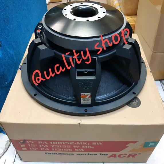 TERMURAH SPEAKER SUBWOOFER ACR PA 100152 MK I SW FABULOUS 15 INCH