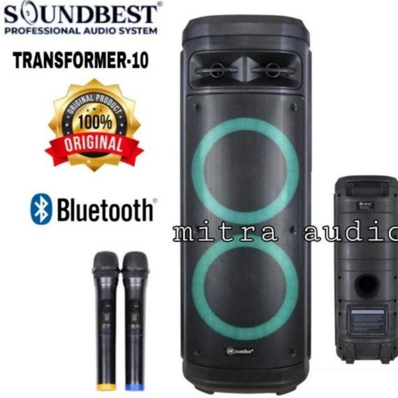 Speaker aktif portabel Soundbest transformer10 original