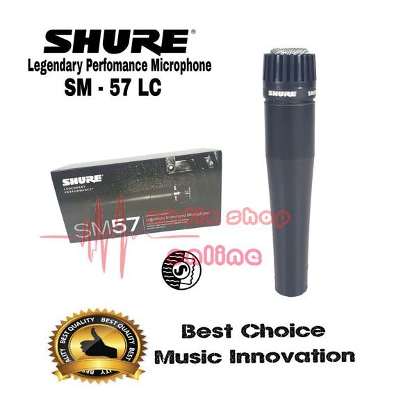 mic kabel SHURE SM 57 SEMI ORI