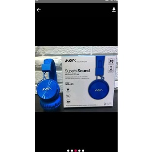 Headphone Bluetooth NIA X3