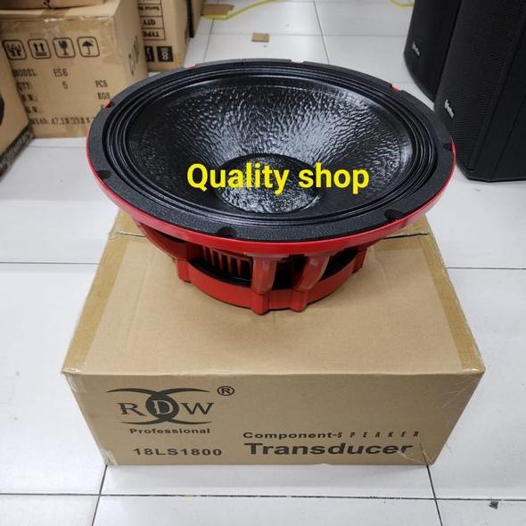 SPEAKER KOMPONEN RDW 18LS1800 / 18-LS1800 RDW PROFESIONAL 18 LS 1800