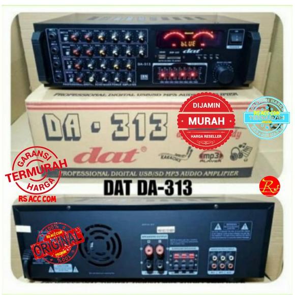 Power Mixer Amplifier DAT 313 4 Channel Bluetooth Garansi 1 Tahun