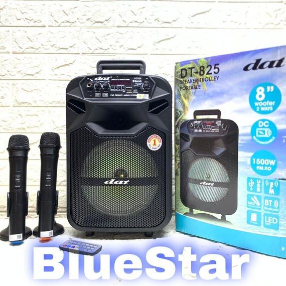 TERMURAH Speaker Portable Wireless Dat DT 825 Original Bluetooth - USB