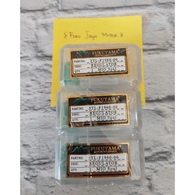 ] Fukuyama Regulator (Kiprok) Motor Mio Soul - Jupiter MX