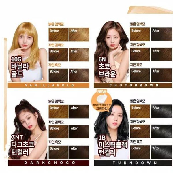 Mise En Scene Hello Bubble Dye Hair Colng / Mise En Scne Blapink