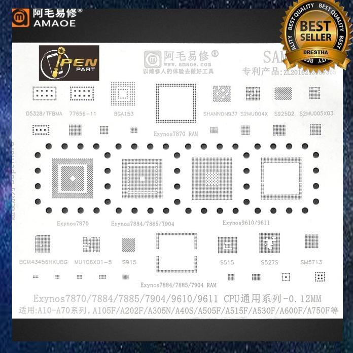 Plat Samsung Exynos9610 Amaoe 0Rry Cetakan Ic Exynos 9610 Sam14