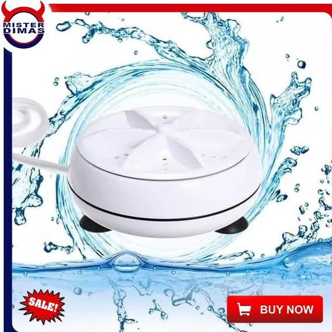 Mesin Cuci Ultrasonic Mini Portable - Ultrasonic Turbin Wash