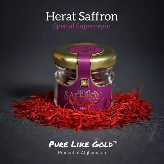 

SAFFRON HERAT SUPER NEGIN Kashmir Afghanistan 1gram Original