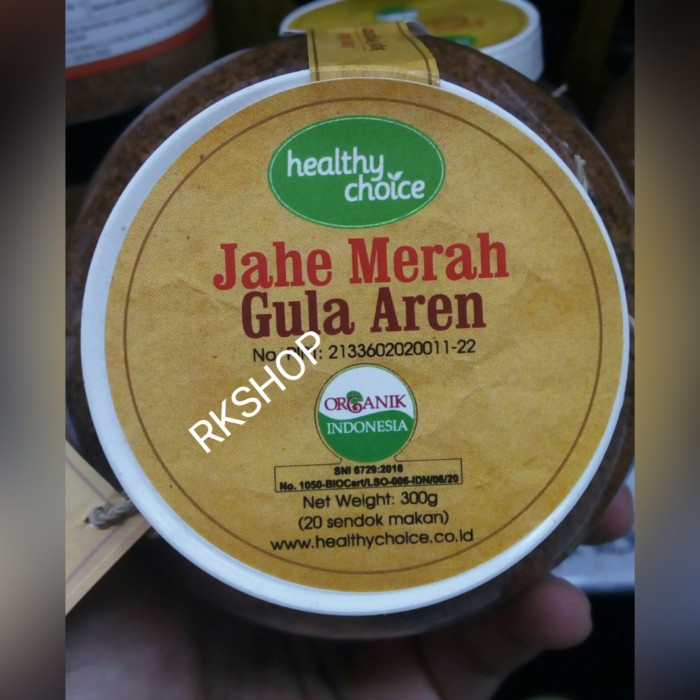 

healthy choice jahe merah gula aren 300gr drink