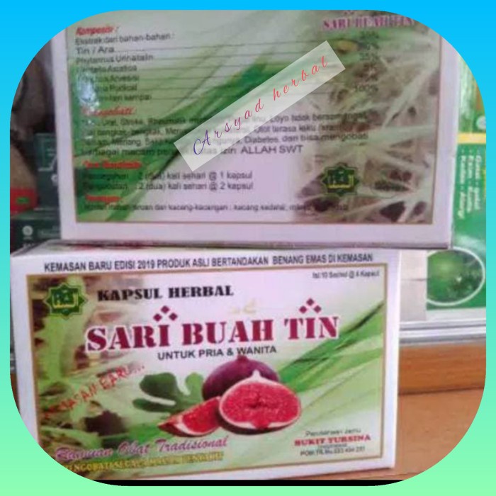 

SARTIN/Sari Buah Tin Kapsul dijamin original