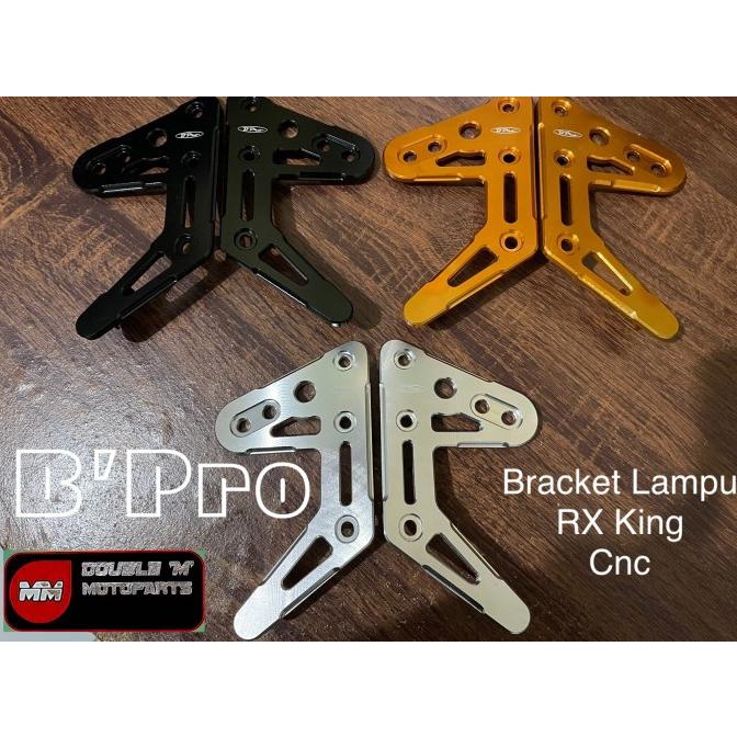 Bracket Breket Lampu RX King Kupingan Lampu RX King CNC Bpro