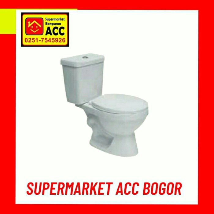 Closet Duduk Volk 660 Putih / Kloset Volk