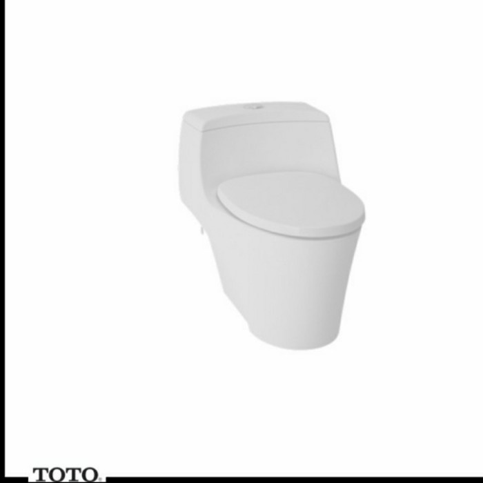 CLOSET DUDUK TOTO CW 823 RJ RIMLESS ONE PIECE TOILET/CLOSED TOTO CW823