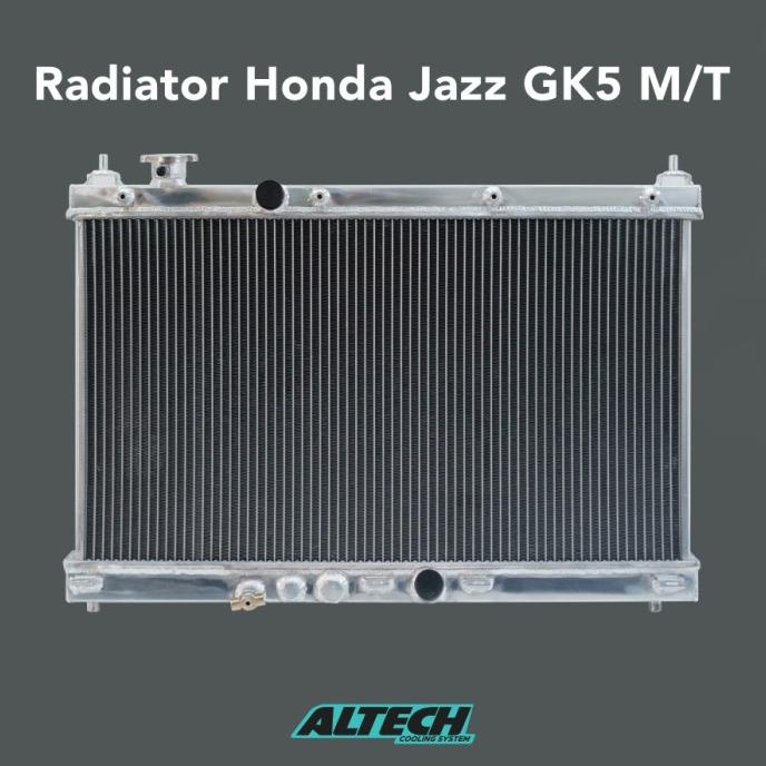 Radiator Aluminium Altech Honda Jazz Gk5 Manual Matic Radiator 2Ply Original