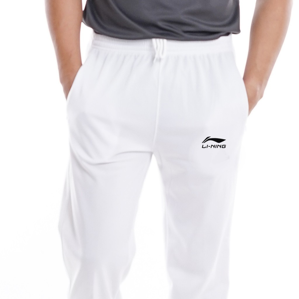 Training Panjang Putih Li01 / Sirwal Pria Putih / Celana Panjang Warna Putih
