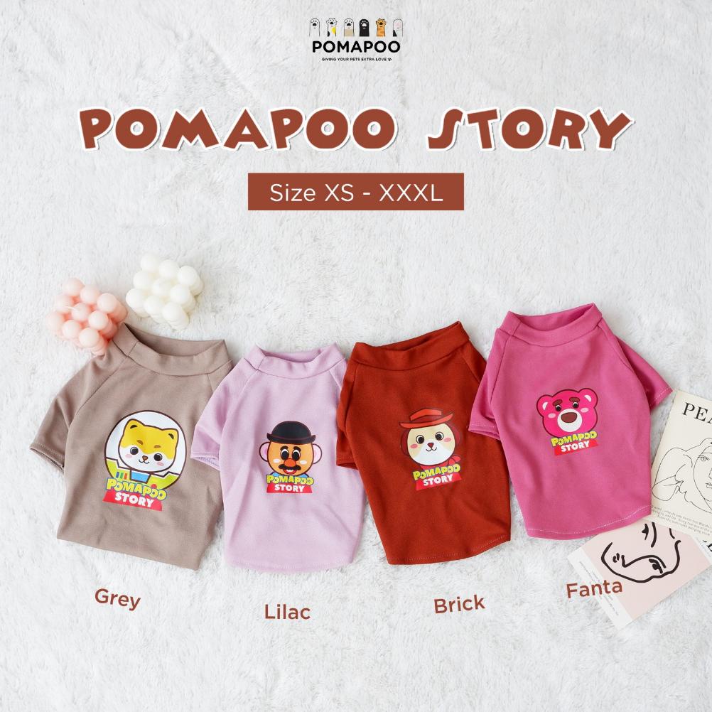PROMO GIL44 POMAPOO - Baju Kucing dan Baju Anjing Pomapoo Story Tee LARIS