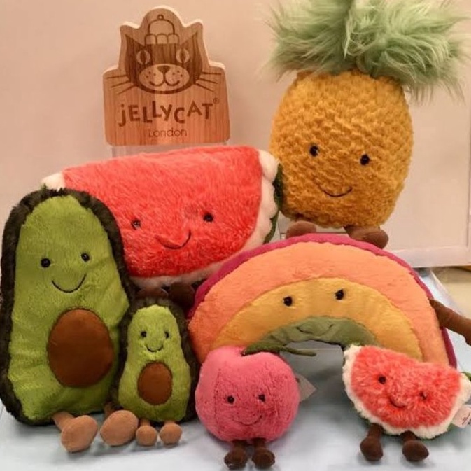 (B❣ ✪Y] A04. Boneka Jellycat FRUIT Vegetables amusebanyak diminati㊛